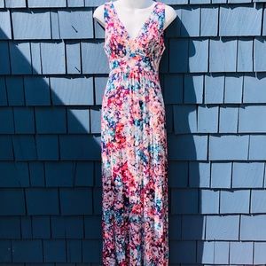 Floral maxi dress